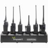 Impact 6 unit charger for two way radio