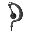 1 Wire Ear Hook Earpiece with 2 Lines Out Bottom of PTT Mic