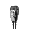 1 Wire SnapLock Earpiece Base with 2 Lines Out Bottom of PTT Mic