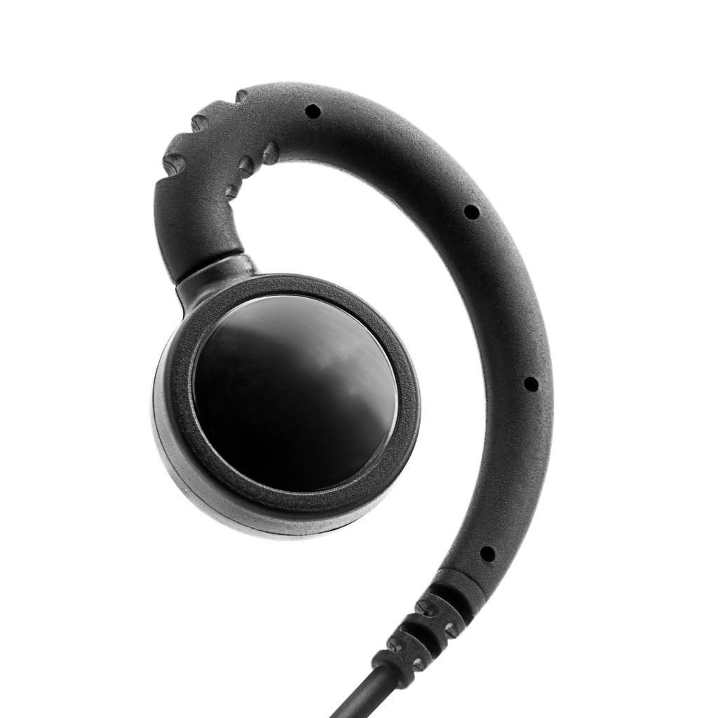 N2W 1 Wire Swivel earpiece w/ 2 Lines out bottom of PTT/Mic N2W 1 Wire Swivel earpiece w/ 2 Lines out bottom of PTT/Mic - Image 3