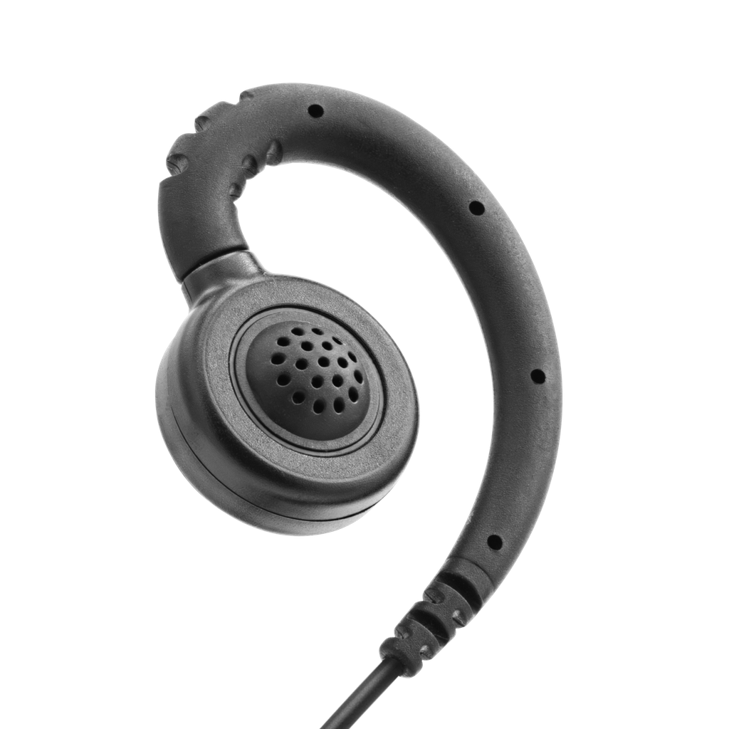 N2W 1 Wire Swivel earpiece w/ 2 Lines out bottom of PTT/Mic N2W 1 Wire Swivel earpiece w/ 2 Lines out bottom of PTT/Mic - Image 2