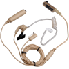 Hytera 3-Wire Earpiece with Acoustic Tube, Microphone and PTT (Beige) accessory for two way radio