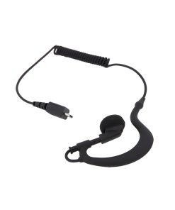 Hytera C-style earset with USB port accessory for two way radio