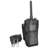 Hytera black Leather Carry Case accessory for two way radio