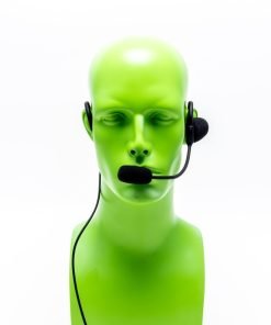 Impact Platinum Heavy Duty, Single Speaker, Behind-the-Head Headset (Knowles? Components and Noise Cancelling Mic)