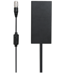 Hytera black power adapter accessory for two way radio
