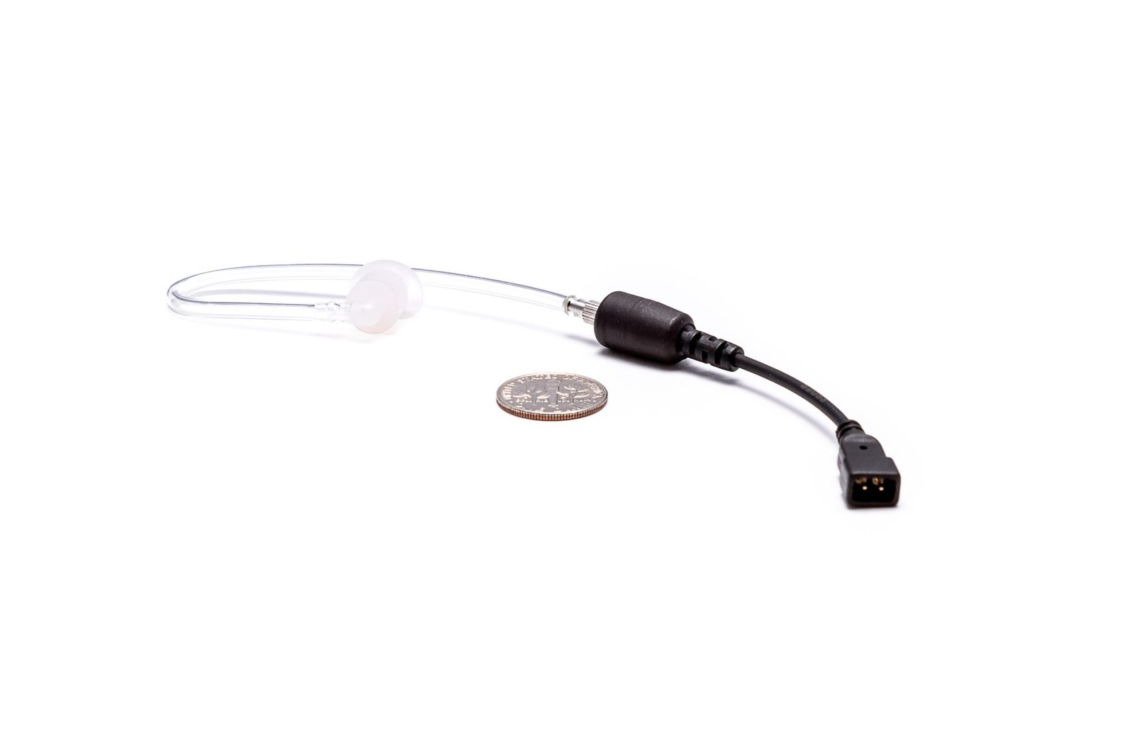 Impact High Output Tubular-Style Transducer with Clear Acoustic Tube and Earbud Impact High Output Tubular-Style Transducer with Clear Acoustic Tube and Earbud - Image 2