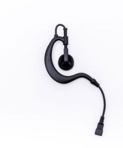 Impact Rubber Ear Hanger and Earbud for Gold Series Ear Option and Listen-Only Surveillance Kits