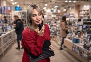 two-way radios for business communication in retail and operations